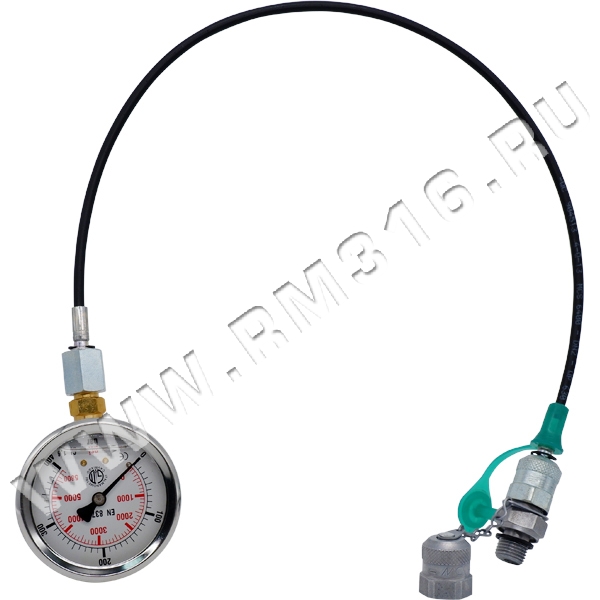 Точка контроля давления ввертная 620.01.204.21 BSP 1/4" - M16x2